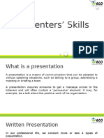 Presenters Skill