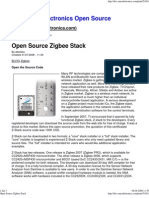 Open Source Zigbee Stack