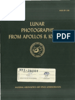 Lunar Photographs From Apollos 8, 10, and 11