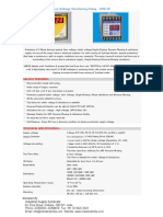 PROTON - Three Phase Voltage Monitoring Relay - VMR 3P: Salient Features