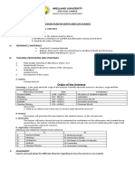 Arellano University: Lesson Plan in Earth and Life Science