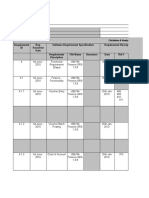 Sample TraceabilityMatrix