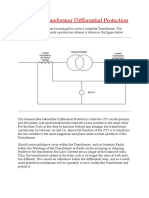 EE35T - Transformer Differential Protection