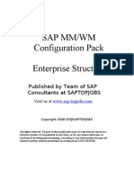 MM Enterprise Structure Configuration