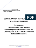 CF Réalisation Des Travaux D'aménagement Extérieure Des 150 Chalets PDF