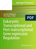 Eukaryotic Transcriptional and Post-Transcriptional Gene Expression Regulation