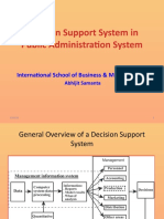 Decision Support System For Public Administration