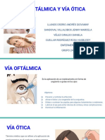 Vía de Administración Oftálmica - Ótica PDF