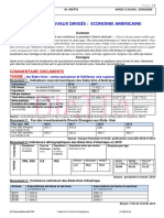 TD Géographie Etats Unis 2020 + Correction