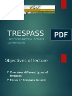 Trespass - Powerpoint