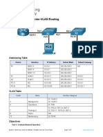 Actividad 4 - Solucion de Problemas Inter-VLAN Routing