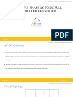 Study of 3-Phase Ac To DC Full Controlled Converter: - Activate Solidthinking