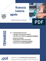 Insuficiencia Respiratoria Aguda: Aguilar Castul Luis Alberto