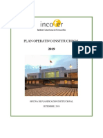 Plan Operativo Institucional 2019 VF