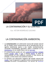 La Contaminación y Su Control