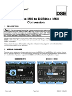 DSE86xx MKI To DSE86xx MKII Conversion: 1 Description