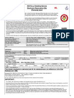 WL WL: Irctcs E-Ticketing Service Electronic Reservation Slip (Personal User)