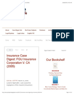 Insurance Case Digest: FGU Insurance Corporation V. CA (2005) Our Bookshelf