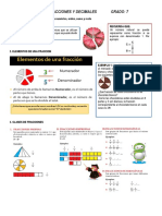 Guia 3. Fracciones y Decimales (7°)