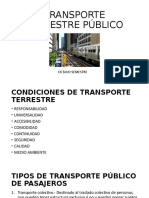 Transporte Terrestre Publico