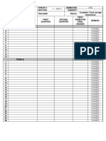 Summary-Of-Grades Blank