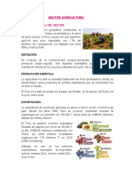 Informe Agricultura