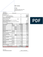 FINAL PAYMENT Certificate: - 15,563.87 Final Payment Is Negative As Contractor Is Overpaid of