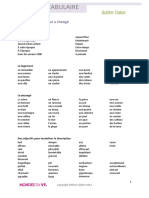 03 Fiche de Vocabulaire Decrire Un Lieu D Enfance B1 Delhomme