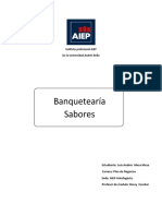 Idea de Negocio Banqueteria