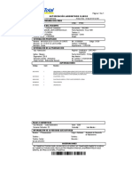 Autorización Laboratorio Clinico: Documento: 78023469