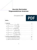 Derivadas Trigonométricas Inversas