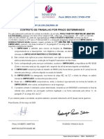 Contrato de Trabalho Por Obra Rodrigo Passos Silva