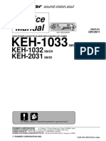 Service Manual: KEH-1032 KEH-2031