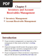 Inventory and Account Receivables Management