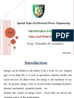 RE Solar and Wind