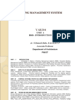 Building Management System: Unit - 1 Bms - Introduction