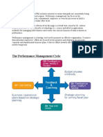 The Performance Management Cycle