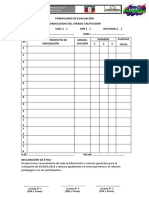 Formulario de Evaluación Fencyt