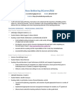 Rossteachingresumepdf 1