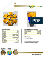 Recommended Operating Parameters Product Specifications