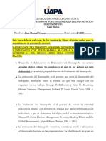 Tarea 1 Ealuación Del Desempeño Luis Vargas 17-0057