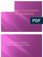 Behaviour Assessment of The Newborn