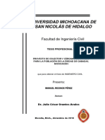 Proyecto de Colector y Carcamo de Bombeo PDF