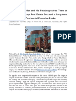 John M. Schneider and His Pittsburgh-Area Team at JMS Capital Group Real Estate Secured A Long-Term Lease For PWA Continental Executive Parke