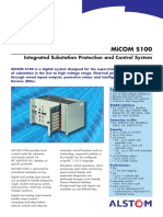 Micom S100: Integrated Substation Protection and Control System