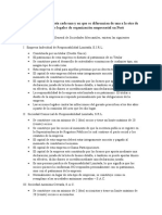 Las Formas Legales de Organización Empresarial en Perú