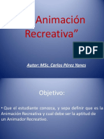 La Animación Recreativa I