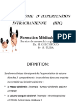 1 - (Hic) Syndrome D - Hypertension Intraécranienne