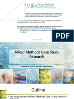 Mixed Methods Case Study Research PDF