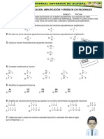 Actividad 3 Simplificación, Amplificación y Orden en Los Racionales PDF